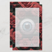 Gezien onder de Rozen Briefpapier (Voorkant / Achterkant)