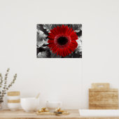 gezien rood poster (Keuken)