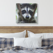Geziene ogen canvas afdruk (Insitu (Slaapkamer))