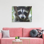 Geziene ogen canvas afdruk (Insitu (Woonkamer))