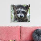 Geziene ogen canvas afdruk (Insitu (Woonkamer))