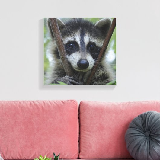 Geziene ogen canvas afdruk (Insitu (Woonkamer))