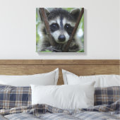 Geziene ogen canvas afdruk (Insitu (Slaapkamer))