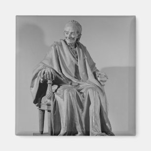 Geziene sculptuur van Voltaire Magneet