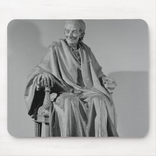 Geziene sculptuur van Voltaire Muismat (Voorkant)