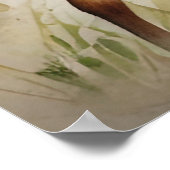 Gezin in Forest Clearing Wildlife Poster (Hoek)