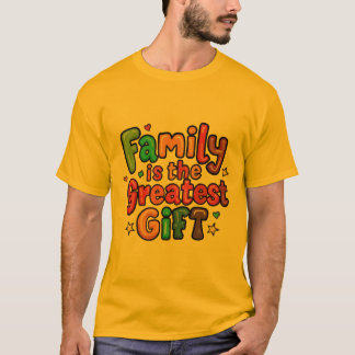 GEZIN IS HET GROOTSTE GESCHENK T-SHIRT