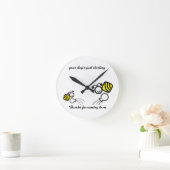 gezin ronde klok (Huis)