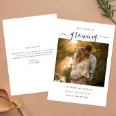 Gezin wordt steeds leuker zwangerschapsaankondigin feestdagenkaart