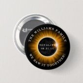 Gezinloosheid Zonnegevaar Aangepast Ronde Button 5,7 Cm (Voorkant /achterkant)