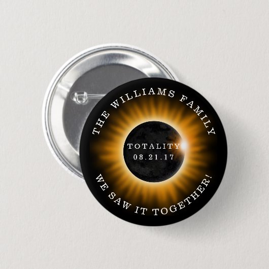 Gezinloosheid Zonnegevaar Aangepast Ronde Button 5,7 Cm (Voorkant /achterkant)