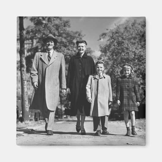 Gezinlopen Magneet (Voorkant)