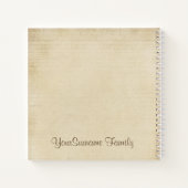 Gezinnegenealogie Notitieboek (Achterkant)