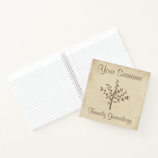 Gezinnegenealogie Notitieboek (Binnen)