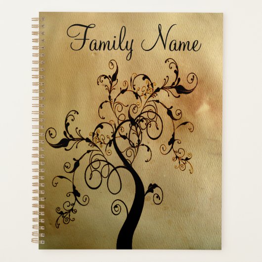 Gezinnegenealogische boom planner (Voorkant)