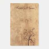 Gezinnegenealogische boom post-it® notes (Voorkant)