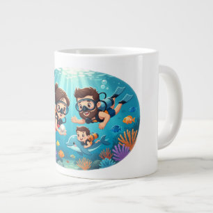 Gezins Duikavontuur Grote Koffiekop