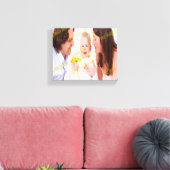 GEZINS Foto ✨ Mooie op maat gemaakte foto Canvas Afdruk (Insitu (Woonkamer))