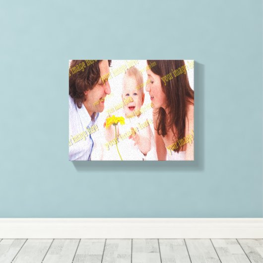 GEZINS Foto ✨ Mooie op maat gemaakte foto Canvas Afdruk (Insitu (Houten vloer))