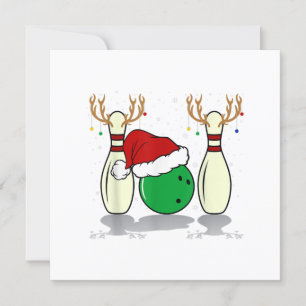 gezins kerstbowlen santa xmas kaart