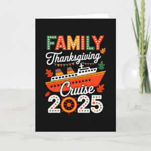 Gezins Thanksgiving-cruise 2025 vakantietrip schip Kaart
