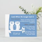 Gezinsadoptie open huis kaart (Staand voorkant)