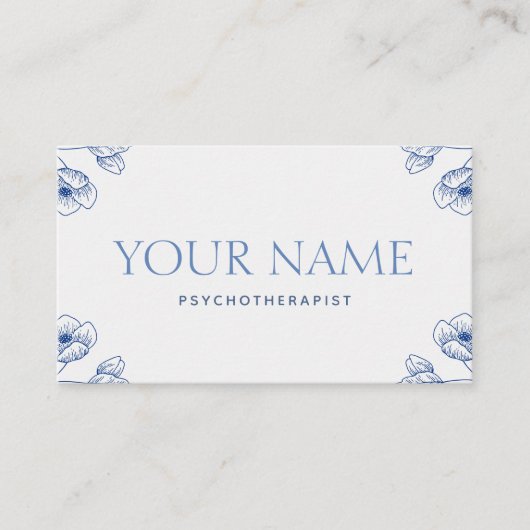 Gezinsadviseur Elegant Classy Visitekaartje (Voorkant)