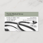 Gezinsarts Visitekaartjes (Voorkant)