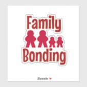Gezinsband Bordspellen Voor Het Leven Sticker (Vel)