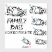 GEZINSBASIS DIE VOOR HET LEVEN WORDT GEHOUDEN STICKER (Vel)