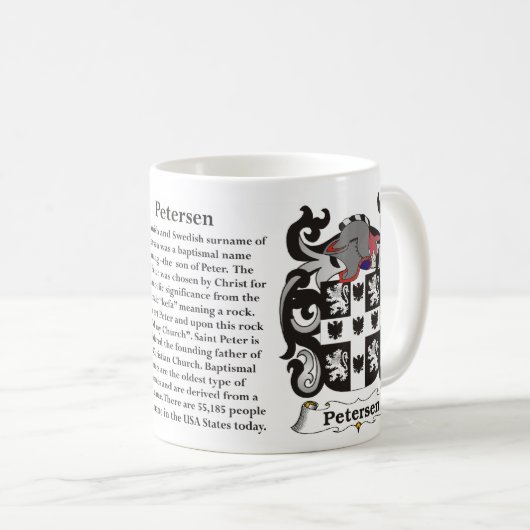 Gezinsbekleding van de Petersen-Mok Koffiemok (Voorkant rechts)