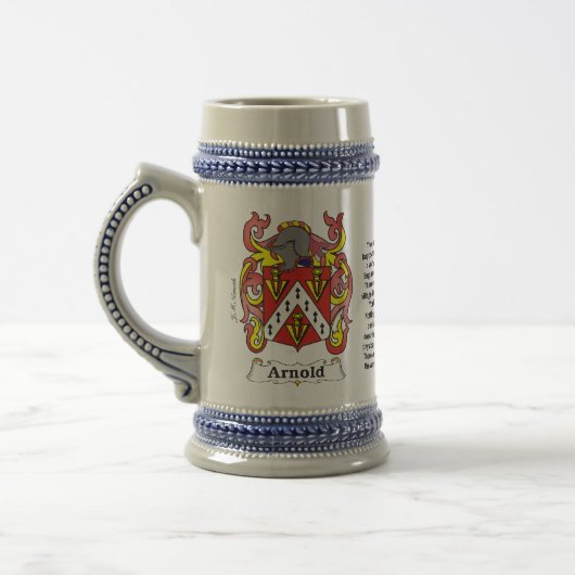 Gezinsbekleding van wapenstilstand bierpul (Links)