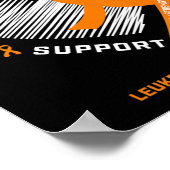 Gezinsbestrijding Leukemie Bewustmakingsproducten Poster (Hoek)