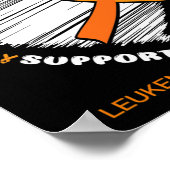 Gezinsbestrijding Leukemie Bewustmakingsproducten Poster (Hoek)