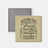 Gezinsbijbels met elkaar samenvoegen magneet (Voorkant / Achterkant)