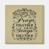 Gezinsbijbels met elkaar samenvoegen magneet (Voorkant)