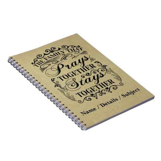 Gezinsbijbels met elkaar samenvoegen notitieboek (Rechterzijde)