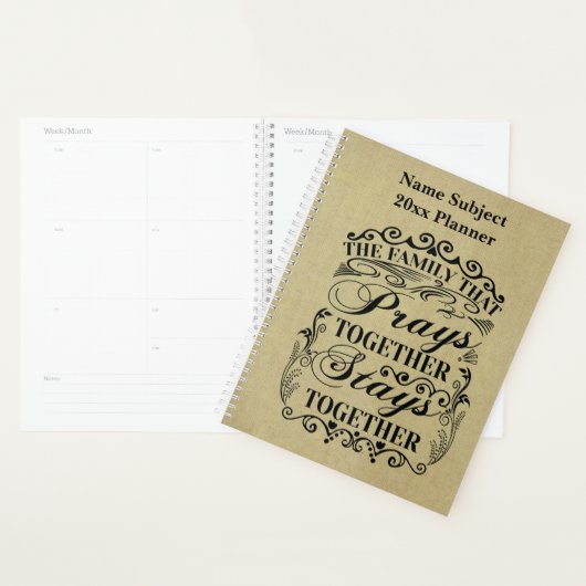 Gezinsbijbels met elkaar samenvoegen planner (Display)