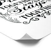 Gezinsbijbels met elkaar samenvoegen poster (Hoek)