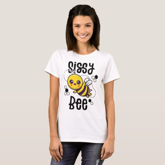 Gezinsbije Zus Birthday First Bee Day Outfi T-shirt (Voorkant volledig)