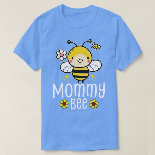 Gezinsbijen mama Mam Birthday First Day Out T-shirt (Design voorkant)