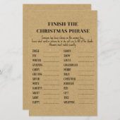 Gezinsbijtend kerstfeest (Voorkant / Achterkant)