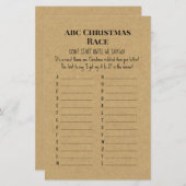 Gezinsbijtend kerstfeest (Voorkant / Achterkant)