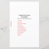 Gezinsbijtend kerstfeest (Achterkant)