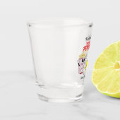 Gezinsbioscoop Pret Popcorn Mascottes Shot Glas (Links)
