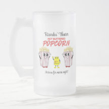 Gezinsbioscoop Theater Pret Popcorn Mascottes 