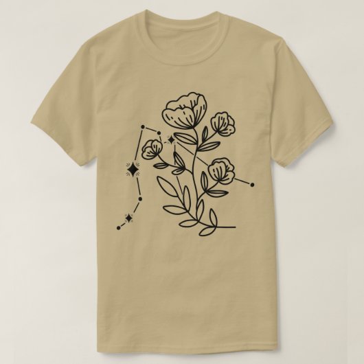 Gezinsbloemen van de waterdieren t-shirt (Design voorkant)