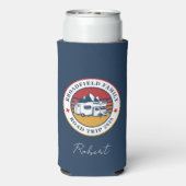 Gezinsblokkering - Aangepast Seltzer Blikjeskoeler (Seltzer Achterkant)