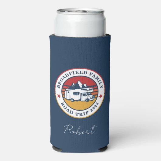 Gezinsblokkering - Aangepast Seltzer Blikjeskoeler (Seltzer Achterkant)