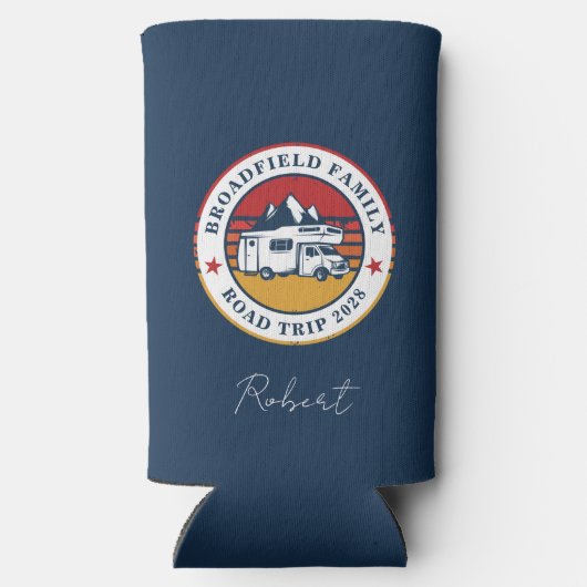 Gezinsblokkering - Aangepast Seltzer Blikjeskoeler (Achterkant)